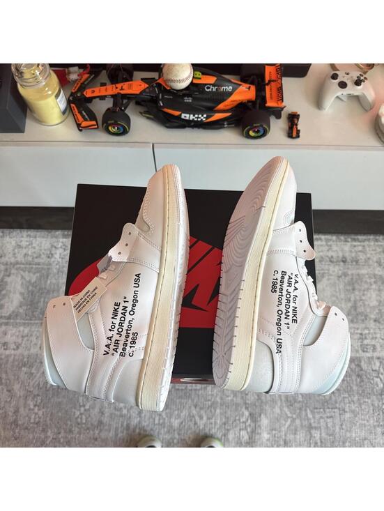 Nike Off-White x Air Jordan 1  Alaska V.A.A. Size 14 main image 8